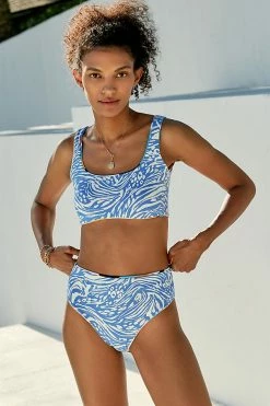 Wholesale ???? Maaji Picasso Suzy Q Reversible ???? Bikini Bottoms IRIS BLUE ⌛ -Sweaty Betty Shop unnamed file 1124