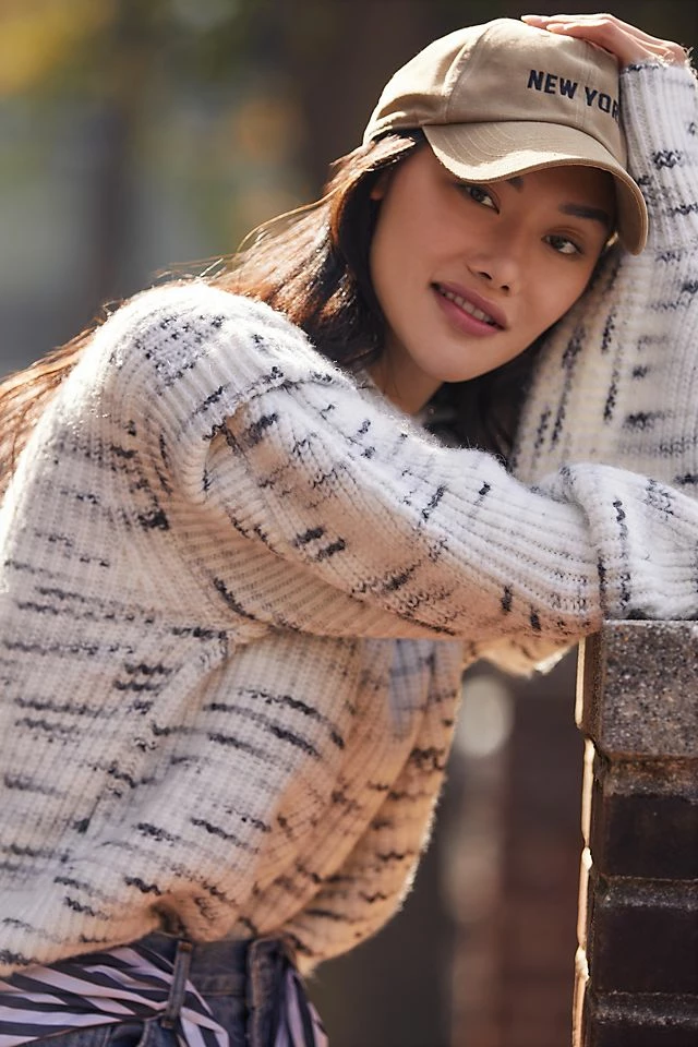 Varley Belgrave Knit Sweater Outlet ???? Varley Belgrave Knit Sweater BLACK & WHITE ✨ -Sweaty Betty Shop unnamed file 121