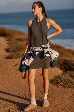 Promo 🎉 Spiritual Gangster Ring Back Triblend 👗 Dress CARBON 💯