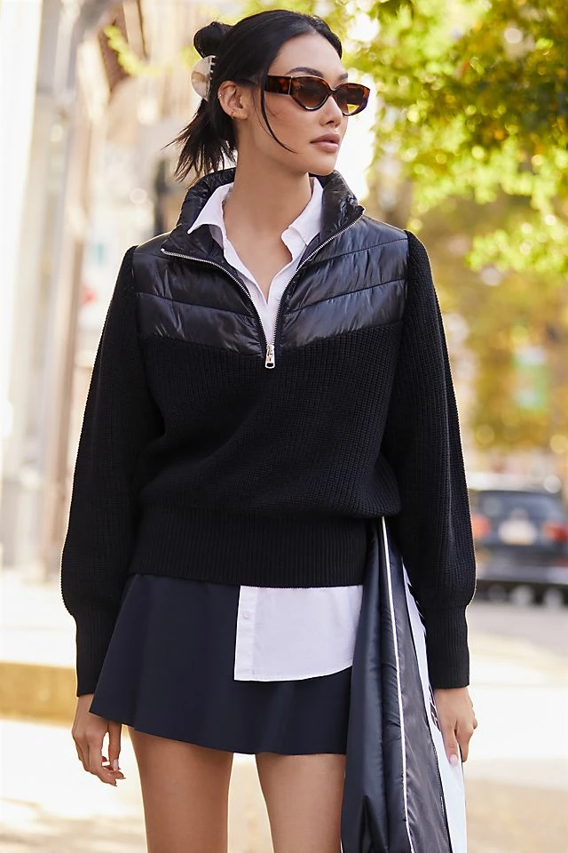 Varley Daines Half Zip Deals ⌛ Varley Daines Half Zip BLACK ✨ -Sweaty Betty Shop unnamed file 143