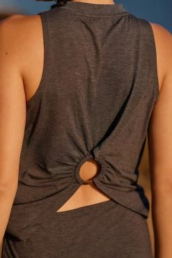 Promo ???? Spiritual Gangster Ring Back Triblend ???? Dress CARBON ???? -Sweaty Betty Shop unnamed file 16