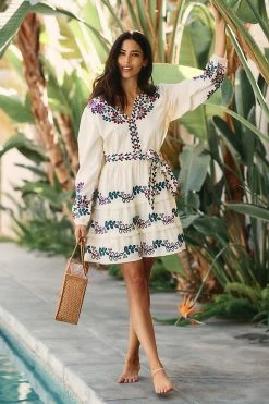 Coupon ???? Roller Rabbit Naema ???? Dress IVORY ????