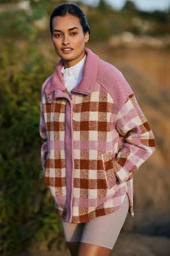 Buy ???? Varley Alma Fleece Jacket ROSE ???? -Sweaty Betty Shop unnamed file 184