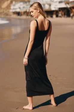 Buy ???? Solid & Striped The Kimberly Mesh Inset Cover-Up ???? Dress BLACK ⭐ -Sweaty Betty Shop unnamed file 1856