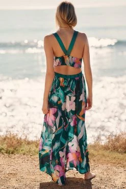 Deals ???? By Anthropologie V-Neck Jumpsuit BLUE MOTIF ???? -Sweaty Betty Shop unnamed file 1915