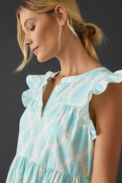 Top 10 ???? Roller Rabbit Tezza Pippa ???? Dress SKY ???? -Sweaty Betty Shop unnamed file 2032