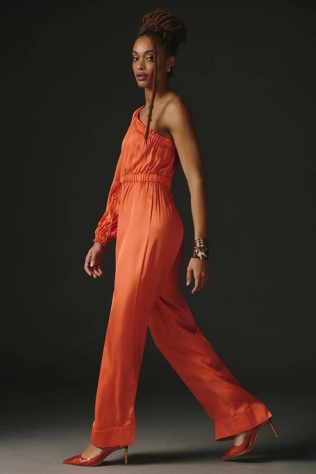 Farm Rio One-Shoulder Jumpsuit Cheapest ???? Farm Rio One-Shoulder Jumpsuit ORANGE ???? -Sweaty Betty Shop unnamed file 2143