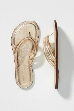 Best deal ⌛ Bernardo Miami 🩴 Sandals GOLD 🥰
