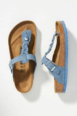 Hot Sale ???? Birkenstock Gizeh Braided ???? Sandals LIGHT BLUE ????