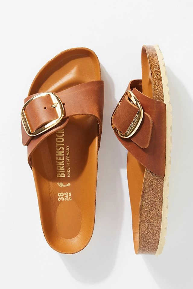Promo π Birkenstock Madrid Big Buckle π©΄ Sandals HONEY π€© 1 Promo π Birkenstock Madrid Big Buckle π©΄ Sandals HONEY π€©