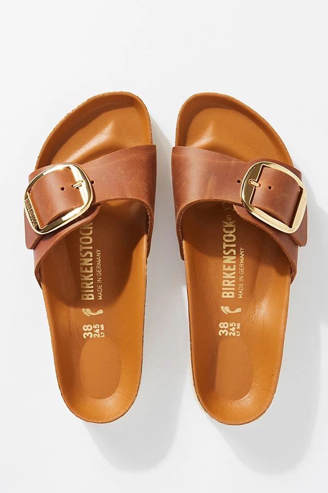 Promo π Birkenstock Madrid Big Buckle π©΄ Sandals HONEY π€© 2 Promo π Birkenstock Madrid Big Buckle π©΄ Sandals HONEY π€© - Image 2