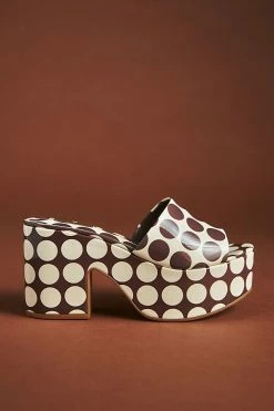 Hot Sale ⌛ Larroudé Larroudé Miso Platform 👠 Heels BROWN ⭐