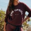 Flash Sale ???? The Upside Sid Crewneck WINE ????