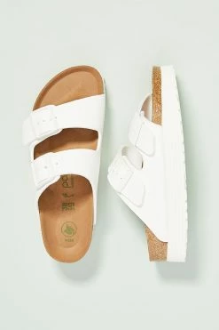 Top 10 π Papillio By Birkenstock Arizona Platform Vegan π©΄ Sandals WHITE π