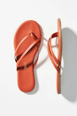 Coupon 😍 TKEES Liri Thong 🩴 Sandals TERRA COTTA 👏
