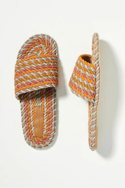 Cheap ???? Salt + Umber Sunny Slide ???? Sandals ORANGE ????