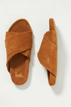 Best Pirce ๐ Beek Kea Slide ๐ฉด Sandals BROWN ๐