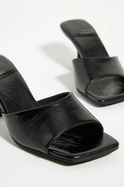 Best deal ⭐ Jeffrey Campbell Square-Toe Mule BLACK 💯 -Sweaty Betty Shop unnamed file 2549