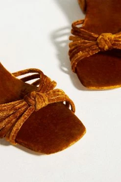 Outlet 🛒 Loeffler Randall Renee Knot Heeled 🩴 Sandals CEDAR 👍 -Sweaty Betty Shop unnamed file 2627