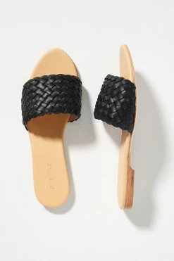 Top 10 ๐งจ Nisolo Isla Woven Slide ๐ฉด Sandals BLACK โจ