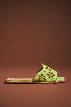 Wholesale ๐ Vicenza Floral Cut-Out ๐ฉด Sandals MOSS โญ