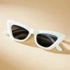 Best deal ???? By Anthropologie Cat-Eye ???? Sunglasses WHITE ????