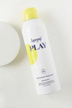 Budget ❤️ Supergoop! SPF 50 Play Antioxidant Body Mist WHITE ????