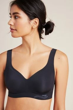 Best Sale ???? Sloggi Zero Feel Bralette BLACK ????