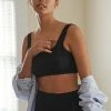 Buy ✔️ Anthropologie Malin Seamless Scalloped Bralette BLACK ONYX ⭐