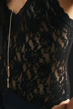 Hot Sale ???? Hanky Panky Thong Back Bodysuit BLACK ???? -Sweaty Betty Shop unnamed file 3672