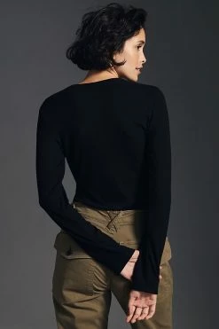 Best reviews of ???? Betro Simone Cash Long-Sleeve Bodysuit BLACK ???? -Sweaty Betty Shop unnamed file 3744