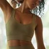 Hot Sale ???? Varley Always Edwards Bra OLIVE ????