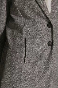 Best Sale ✔️ Avec Les Filles Longline Plaid Blazer GREY ✨ -Sweaty Betty Shop unnamed file 658