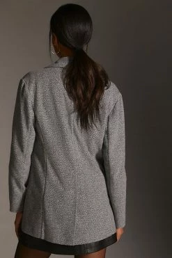 Best Sale ✔️ Avec Les Filles Longline Plaid Blazer GREY ✨ -Sweaty Betty Shop unnamed file 659