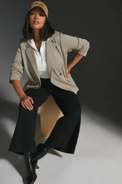 Cheapest ❤️ Maeve Collegiate Knit Blazer WHITE 👏 -Sweaty Betty Shop unnamed file 667