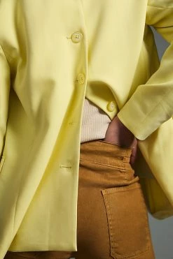 Budget 🔥 Maeve Button-Back Blazer YELLOW 🥰 11 Budget 🔥 Maeve Button-Back Blazer YELLOW 🥰 -Sweaty Betty Shop unnamed file 693
