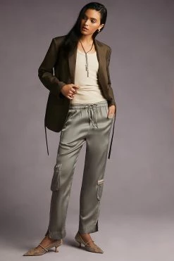 Best Pirce ???? Mare Mare X Anthropologie Tie Blazer MOSS ???? -Sweaty Betty Shop unnamed file 696