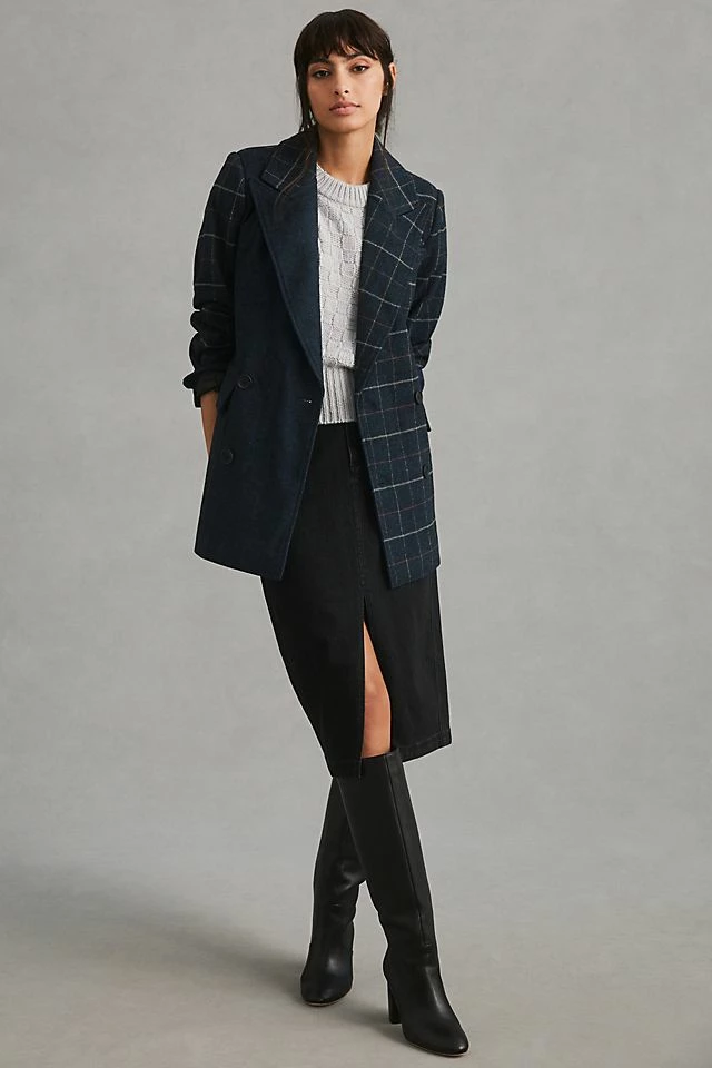 Budget ๐คฉ Avec Les Filles Oversized Plaid Blazer BLACK MOTIF ๐ 4 Budget ๐คฉ Avec Les Filles Oversized Plaid Blazer BLACK MOTIF ๐ - Image 4