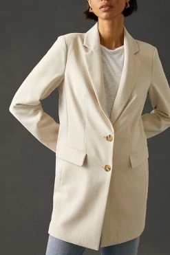 Cheap ???? Maeve Longline Blazer IVORY ???? -Sweaty Betty Shop unnamed file 785
