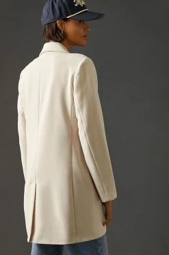 Cheap ???? Maeve Longline Blazer IVORY ???? -Sweaty Betty Shop unnamed file 787