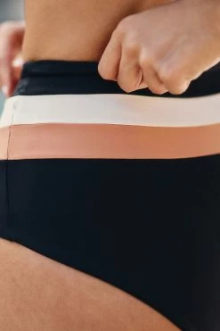 Brand new 🛒 LSPACE Portia High-Waist 👙 Bikini Bottoms BLACK 🥰 -Sweaty Betty Shop unnamed file 887